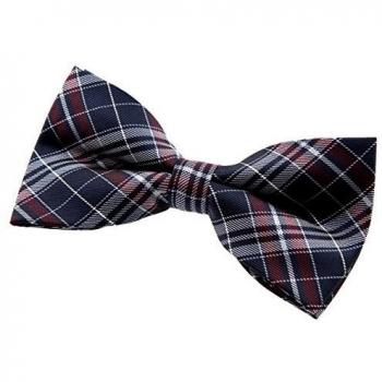 Retreez - Pajarita - para hombre marineblau und burgunder, weinrot Talla única