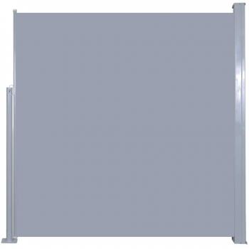 Retractable Side Awning 140 x 300 cm Grey