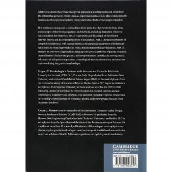 Teoría Cinética Relativista: Aplicaciones en Astrofísica y Cosmología - Vereshchagin, Gregory V
