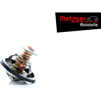 Termostato de refrigerante METZGER 4006020, compatible con sistemas de refrigeración, fabricado con materiales de alta calidad para garantizar durabilidad y precisión en el control de temperatura, diseñado para vehículos específicos según su referen
