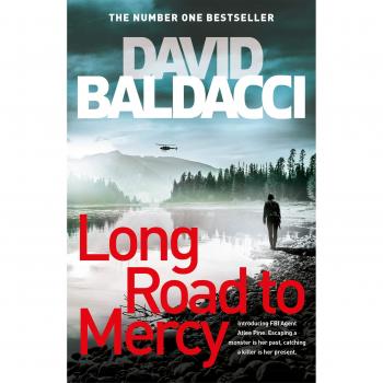 Libro: Long Road to Mercy, autor: David Baldacci, género: novela de misterio y thriller, formato: tapa dura, número de páginas: 400, idioma: inglés
