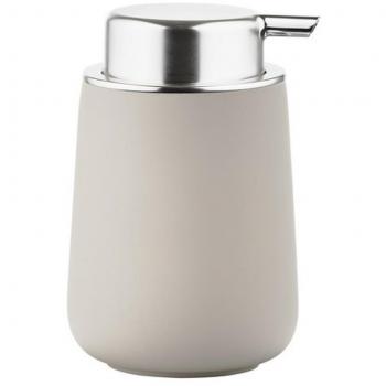 zona Jabón Bomba Nova, porcelana con Soft-Touch, Cream de plata, aprox. 12,7 cm H, 371003 K230-ZO, 5708760641697