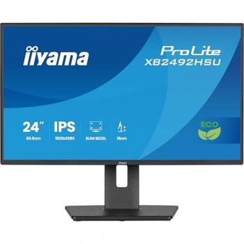 Monitor LED iiyama ProLite 24 IPS Full HD 1920 x 1080, Clase B, Altura Ajustable