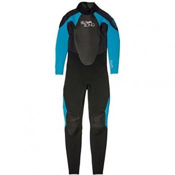 BILLABONG 302 Launch LS GBS ST - Traje de Neopreno de Surf para Mujer, Color Negro/Turquesa, Talla 6