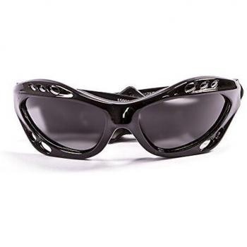 Ocean Sunglasses Cumbuco - Gafas de Sol polarizadas - Montura : Negro Brillante - Lentes : Ahumadas