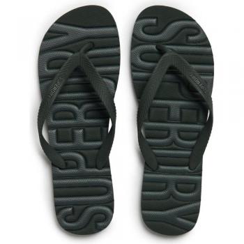 Sandalias Superdry Vintage Logo para hombre en color negro, chanclas veganas de hombre modelo MF310263A1KM multicolor