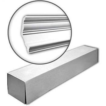 Cornisa de Poliuretano Profhome 8 m - Caja de 4 Piezas