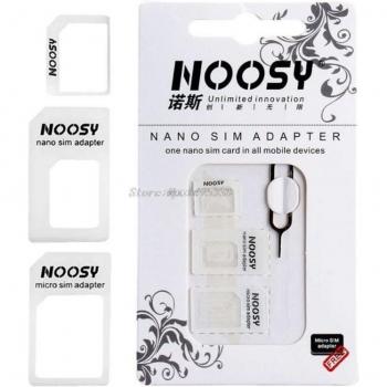 Adaptador de tarjeta SIM Nano 4 en 1 con pin de expulsión para iPhone y Samsung, compatible con teléfonos inteligentes 4G y enrutadores inalámbricos USB