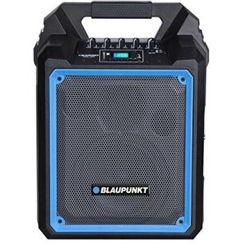 Sistema de audio portátil Blaupunkt MB06 - Bluetooth, Karaoke, Micrófono, Control remoto, Radio FM, MP3, 500W