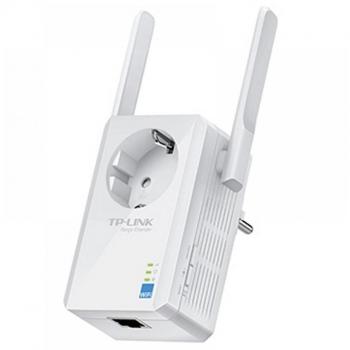 TP-LINK TL-WA860RE 300Mbps Wi-Fi Range Extender with AC Passthrough