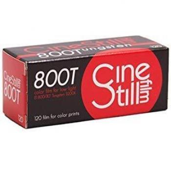 Película Cinestill 800 Tungsten C-41 Formato 120 Negativa de Color