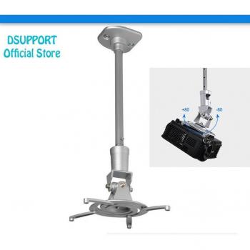 Soporte de proyector universal PR01L de aleación de aluminio con carga máxima de 10 kg y rotación de 360 grados
