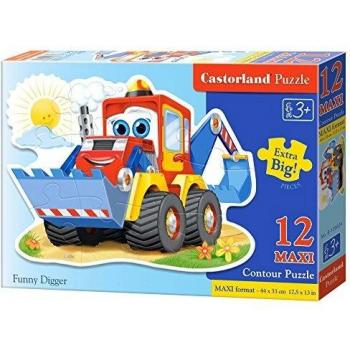 Funny Digger Maxi Puzzle 12 Pieces