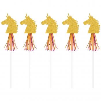 amscan- Magical Unicorn Varitas, Multicolor