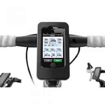 Wahoo Fitness  - Soporte de iPhone para bicicleta con sensor de velocidad y cadencia, color negro