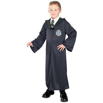 Harry Potter - Disfraz de Draco Malfoy Unisex, túnica de Slytherin, infantil 5-7 años