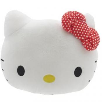 Hucha Peluche 3D Oficial Hello Kitty - Color Blanco, Ahorro de Monedas Sanrio