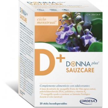 Donna Plus+ Sauzcare 20 Sticks Bucodispersables