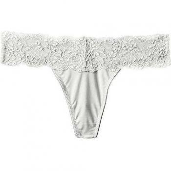 After Eden 2.8805 String Lace - Tanga para mujer, color blanco, talla 44