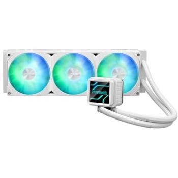 ASUS Prime LC 360 ARGB White Edition All-in-One Liquid CPU Cooler - 360mm, RGB Lighting, Compatible with AM4/AM5/LGA1700/Intel and AMD