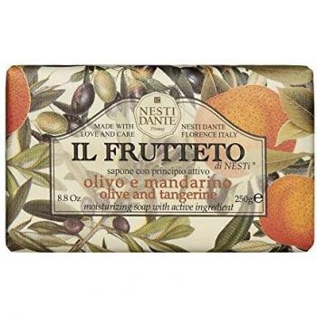 Nesti Dante Il Frutteto Olive and Tangerine Soap Mydło toaletowe Oliwa z Oliwek i Mandarynka 250g