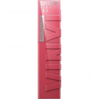 Barra de Labios Superstay Vinyl Ink de Maybelline New York - Maquillaje líquido de larga duración, acabado brillante, fórmula resistente al agua, pigmentación intensa, textura suave y cómoda