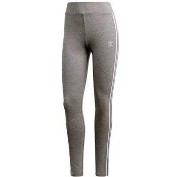 adidas 3 Stripes Tight Tights, Mujer, Medium Grey Heather/White, 40