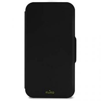 Puro IPC655WALLETBLK2 Funda con Tapa para iPhone 6 13,97 cm Negro/Verde