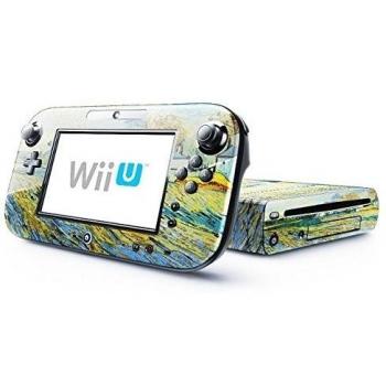 Colección 128, personalizado Console Nintendo DS Lite, 3ds, 3DS XL, Wii U Wrap Faceplates Decal Vinyl piel adhesivo pegatina skin protector Van Gogh - View Of The Church Of Saint-Paul-De-Mle Nintendo Wii U Skin.