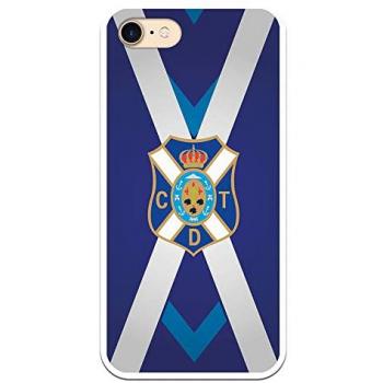 Funda Oficial CD Tenerife Escudo 2 Equipación SS18-19 para iPhone 7 - TPU Mate