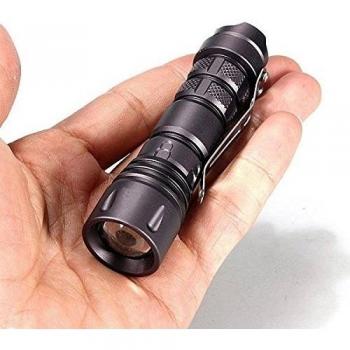 mark8shop XPE-Q5 600lm Zoomable 3 Modos Mini LED Linterna AA/14500