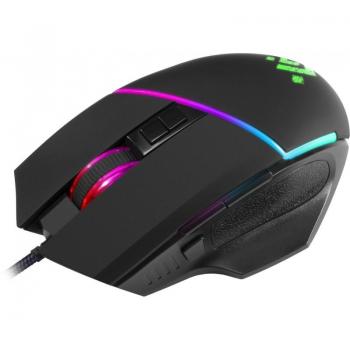 Ratón óptico Defender GM-880L Warfame 12800dpi 8P Retroiluminado para juegos
