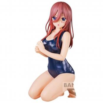 Celestial Vivi Miku Nakano School Style Figurine - 12cm Banpresto The Quintessential Quintuplets Movie