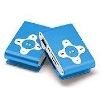 Unotec Reproductor Mp3 Clip Azul