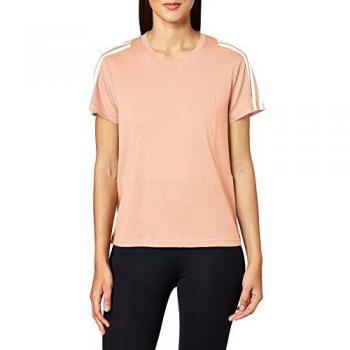 adidas 3s Mesh Slv T Camiseta, Mujer, rosbri, L