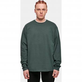 Ultra Heavy Oversized Long Sleeve T-Shirt in Bottlegreen XL