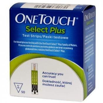 ONE TOUCH SELECT PLUS 50 TIRAS REACTIVAS