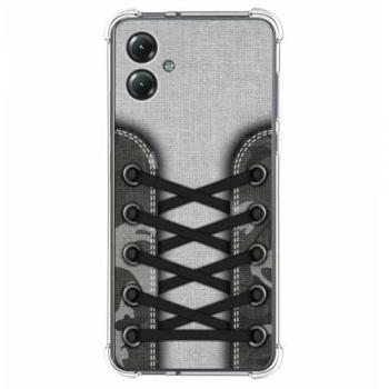 Funda Antigolpes de Silicona para Motorola Moto G14 con Diseño de Zapatillas 16 Dibujos