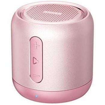 Anker Soundcore mini, Super-Portable Bluetooth Speaker with 15-Hour Playtime, 66-Foot Bluetooth Range, Wireless Speaker with Enhanced Bass, Noise-Cancelling Microphone, for Outdoor, Travel, Home