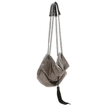 Abbacino Salma, Bolso de Mano para Mujer, Plateado