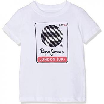 Pepe Jeans 45th 03b Camiseta, Marfil