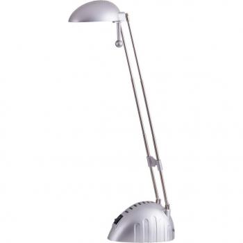 Lámpara Flexo LED 5W 6400K Plata con Interruptor IP20 RONALD