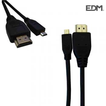 Cable HDMI a Micro HDMI 1.4 de Alta Velocidad Macho a Macho, 1 Metro