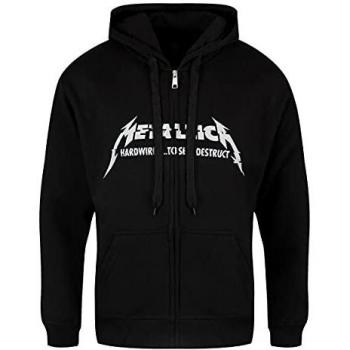 Metallica Hardwired...To Self-Destruct Sudadera capucha con cremallera Negro S