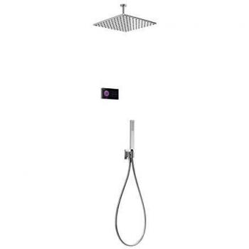 Tres Shower Technology Kit Electrónico de Ducha Termostático Empotrado Shower Technology, Control Electr