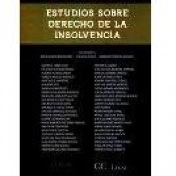ESTUDIOS SOBRE DERECHO DE LA INSOLVENCIA
