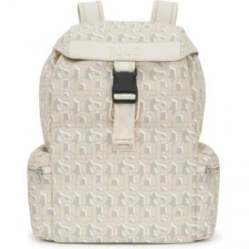 Mochila Tous Manifesto Grande en color beige para mujer