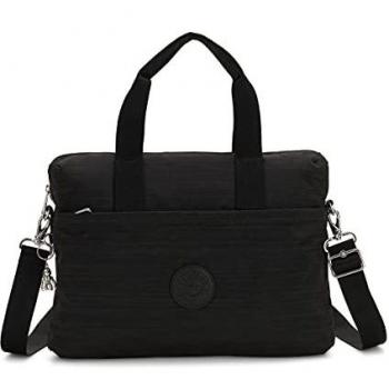 Kipling ELSIL Bolso bandolera 40 cm, 10 L, Negro