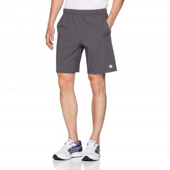 Asics Performance Pantalones Cortos – Tech, Primavera/Verano, Hombre, Color Gris Oscuro, tamaño Small