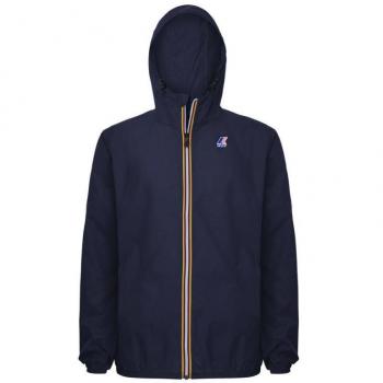 K-Way Le Vrai 3.0 Claude Waterproof Jacket for Men - Blue Size L
